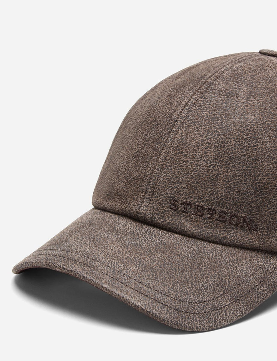 Stetson Liberty Leather Baseball cap – Peter Forson Hat Shop