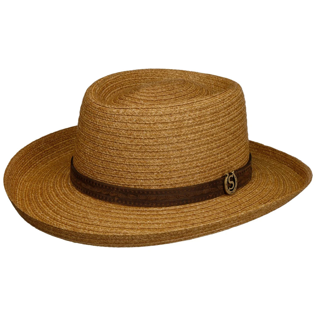 STETSON Gambler Toyo Straw Hat