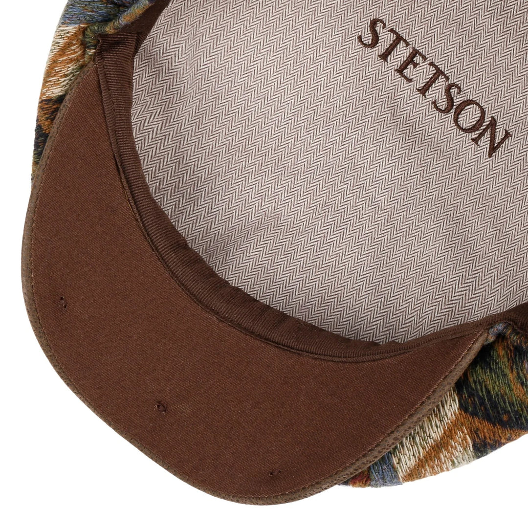 stetson Hatteras Ethnic Jacquard Flat Cap Peter Forson Hat Shop