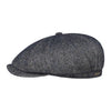 stetson - Hatteras Heavy Twotone Twill Flat Cap