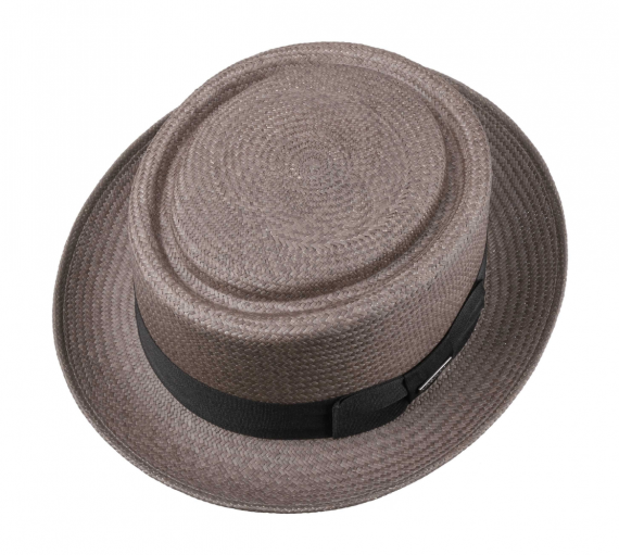 STETSON – CLASSIC PORK PIE PANAMA HAT DARK GREY – Peter Forson