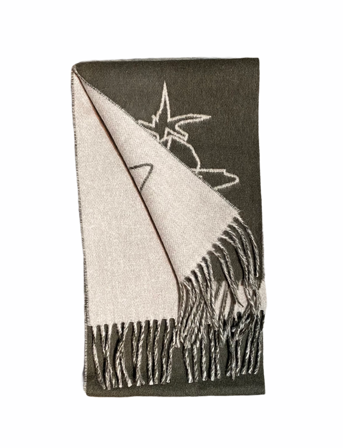 Vivienne Westwood - Reversible Large Scribble Orb Scarf